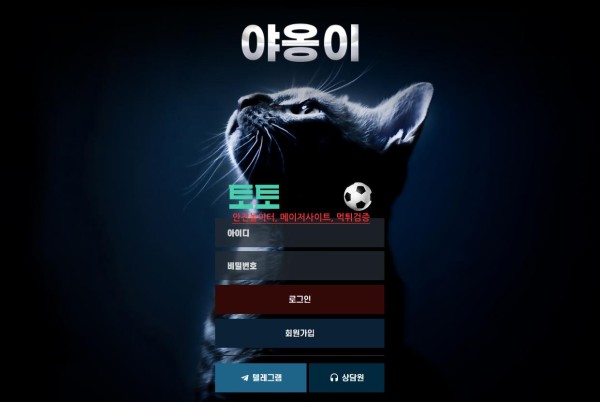 야옹이 실시간 접속 주소 실시간 도메인